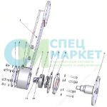 Опора боковой щётки