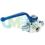 Кран гидравлический 3-х ходовой S-22 (М18х1,5)